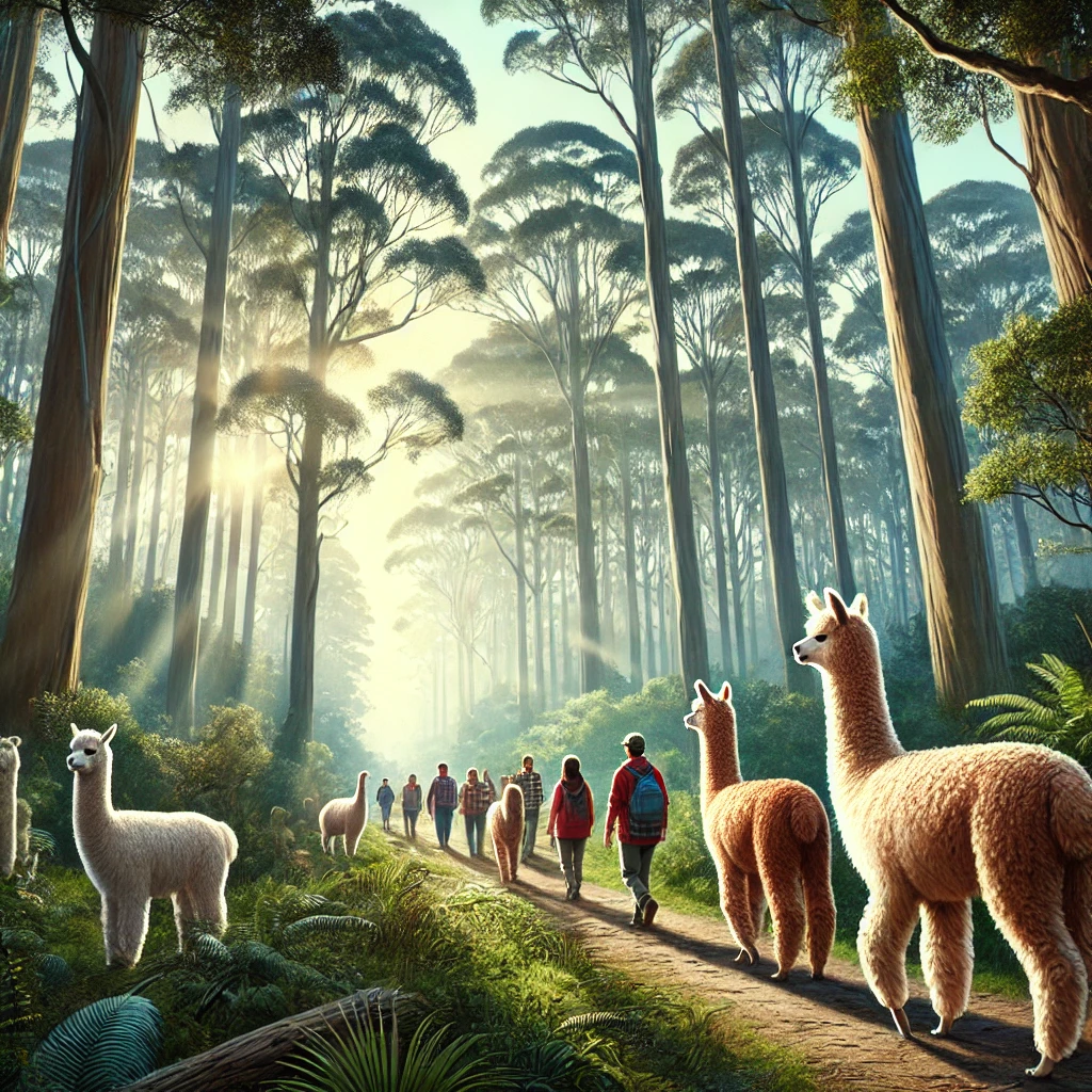 Perché scegliere una passeggiata con gli alpaca?