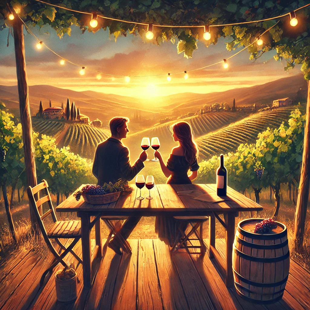 Degustazione vino per coppie: un’esperienza romantica tra gusto e territorio