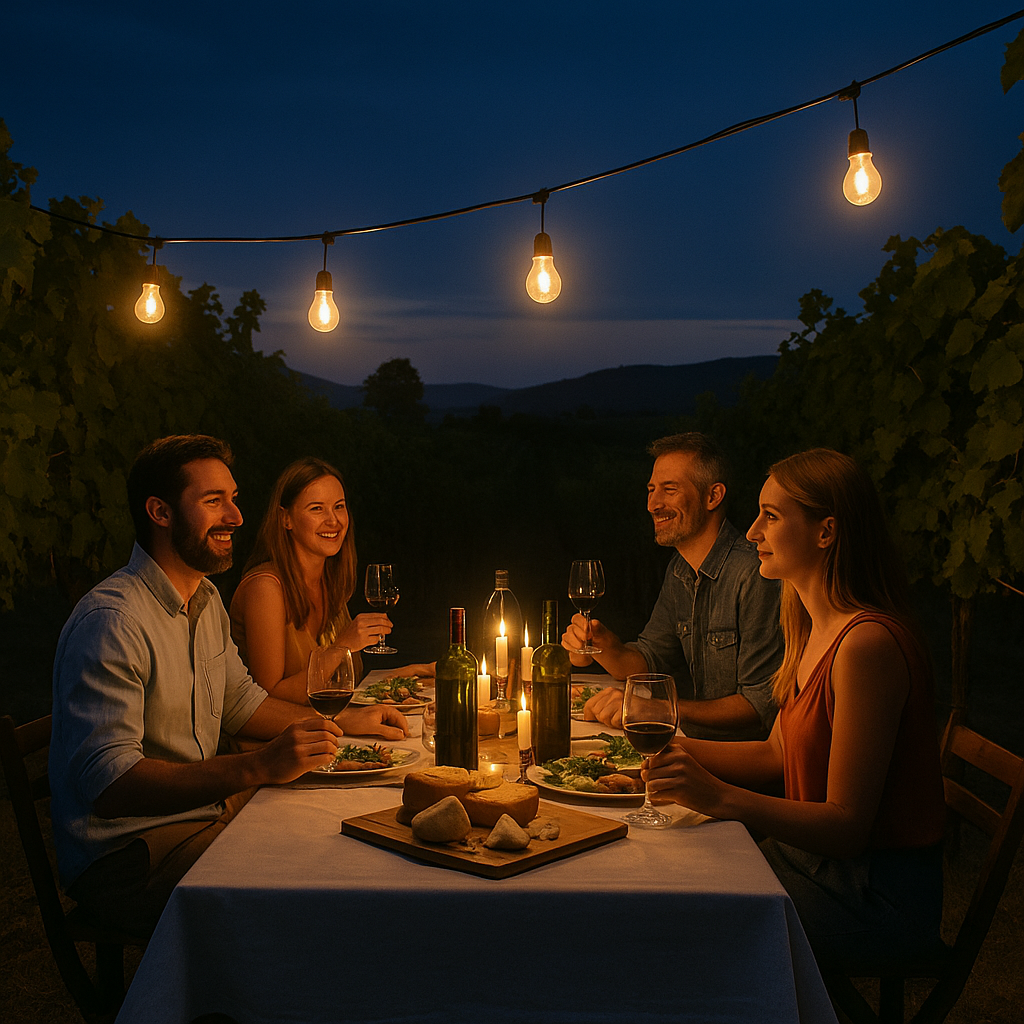 Sotto le stelle, tra i filari: due cene in vigna da vivere in Lombardia