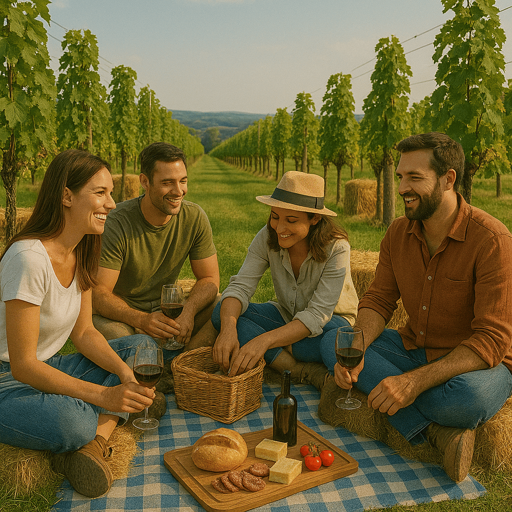 Picnic in vigna Piemonte: natura, sapori e relax tra i filari