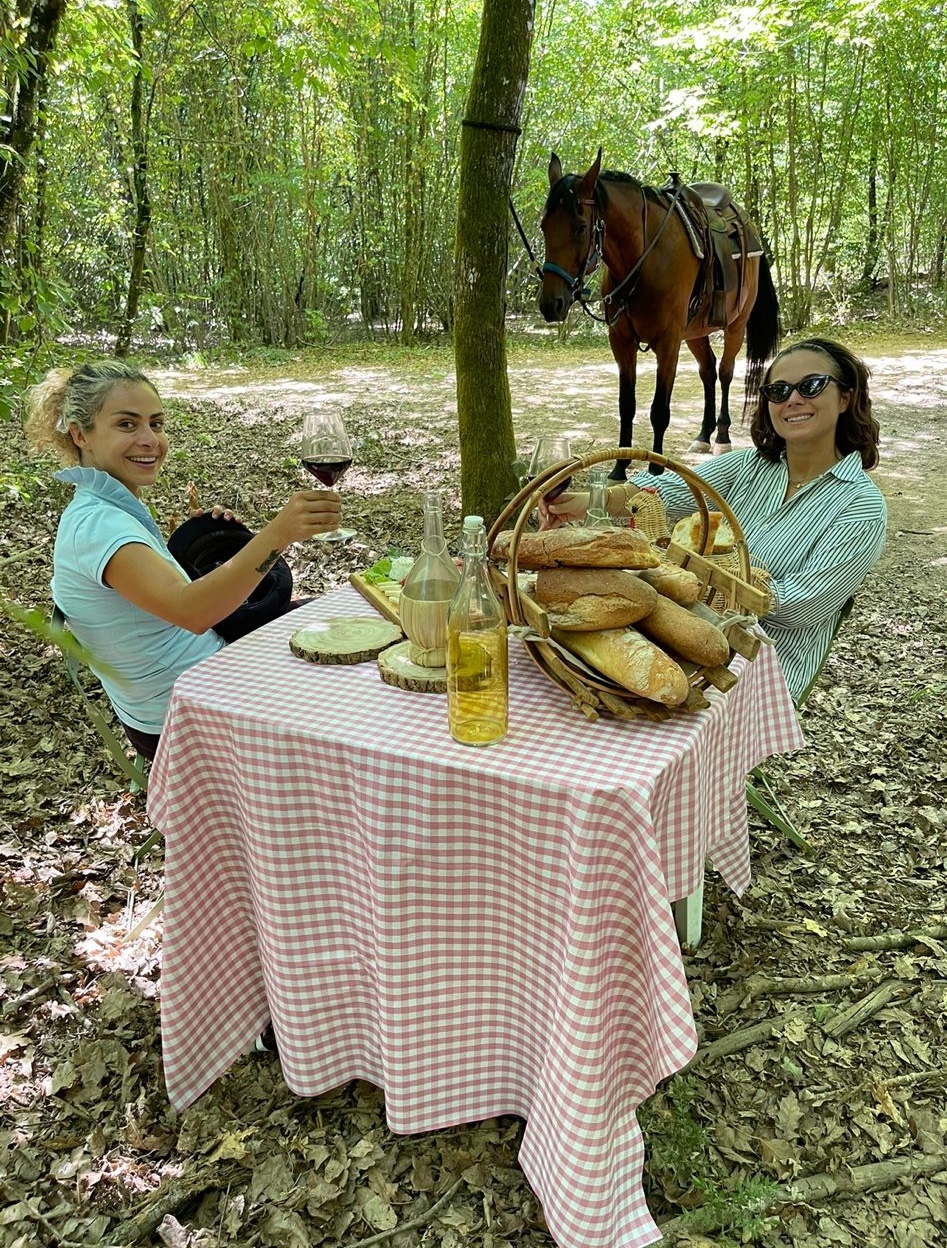 pic nic a cavallo