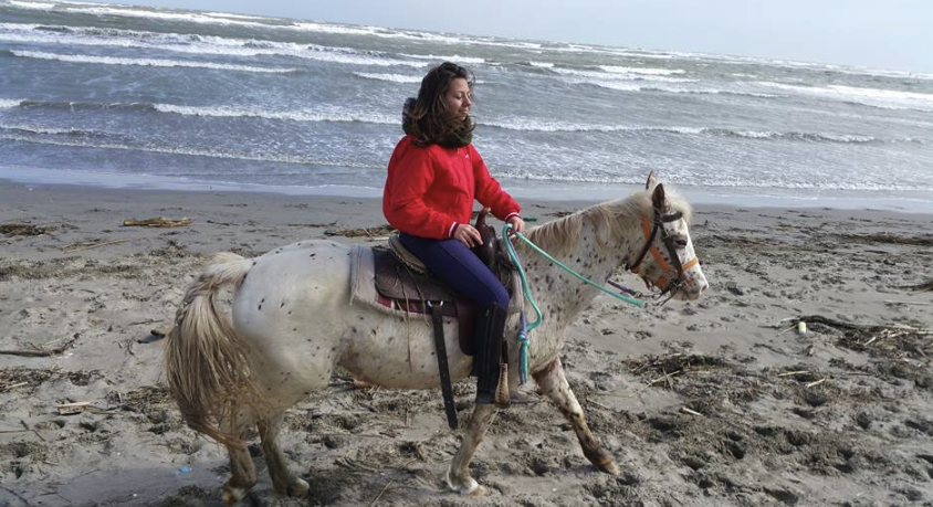 From the countryside to the sea on horseback!