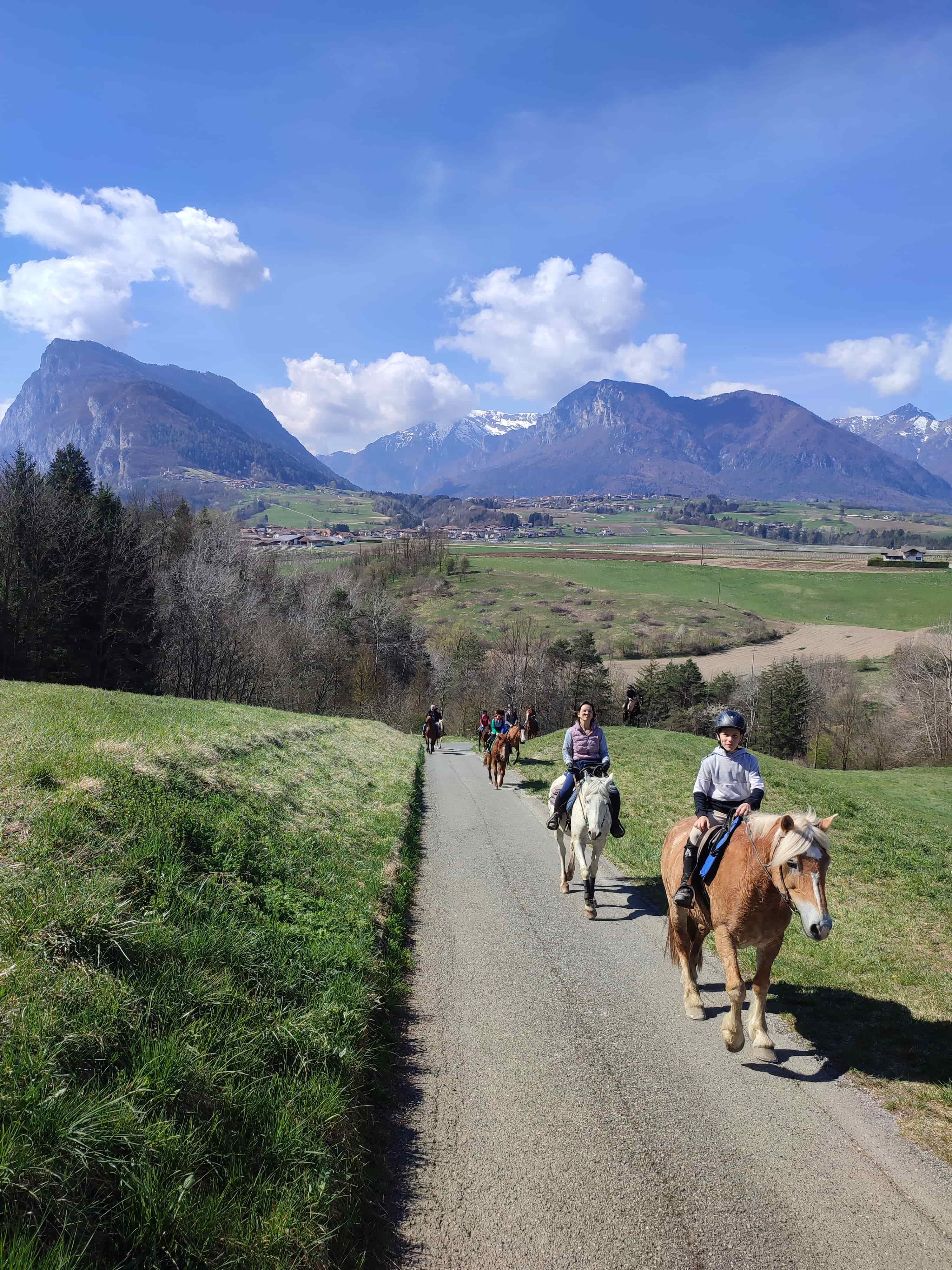 trekking cavallo trentino