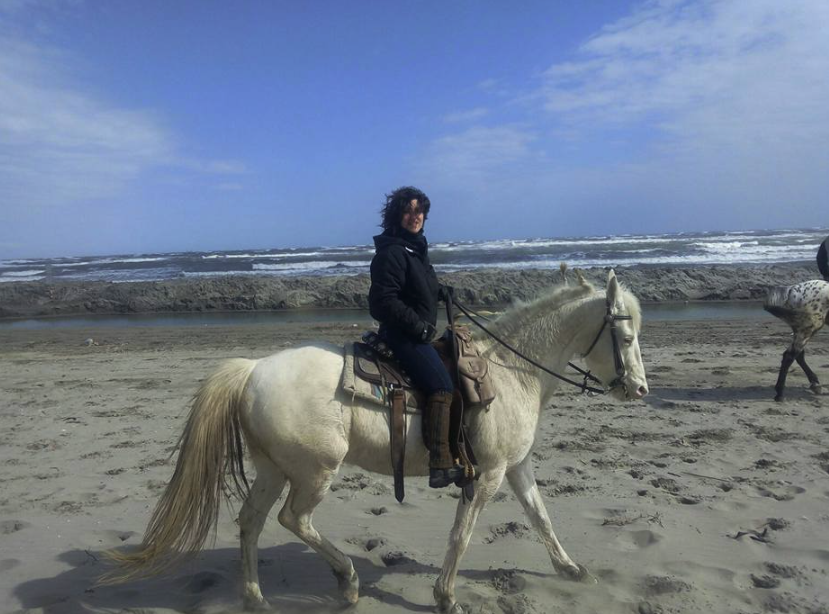 al mare a cavallo