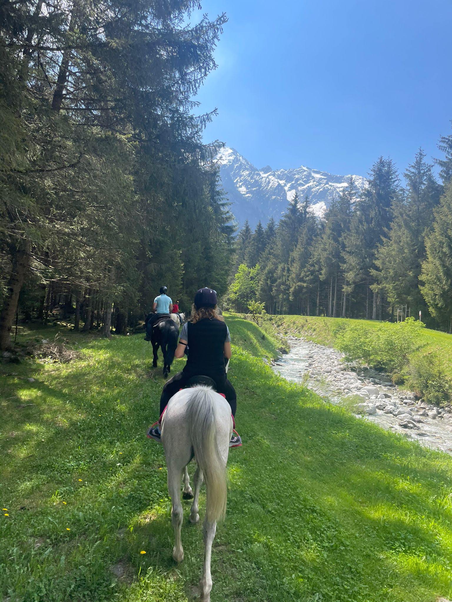 Passeggiata a cavallo lungo i sentieri della Val d'Avio