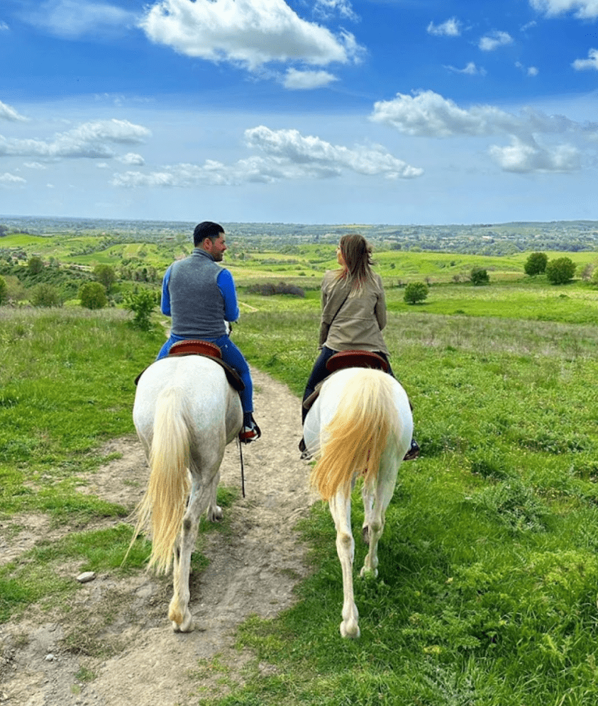 Passeggiata a cavallo nel parco di Martignano e Bracciano