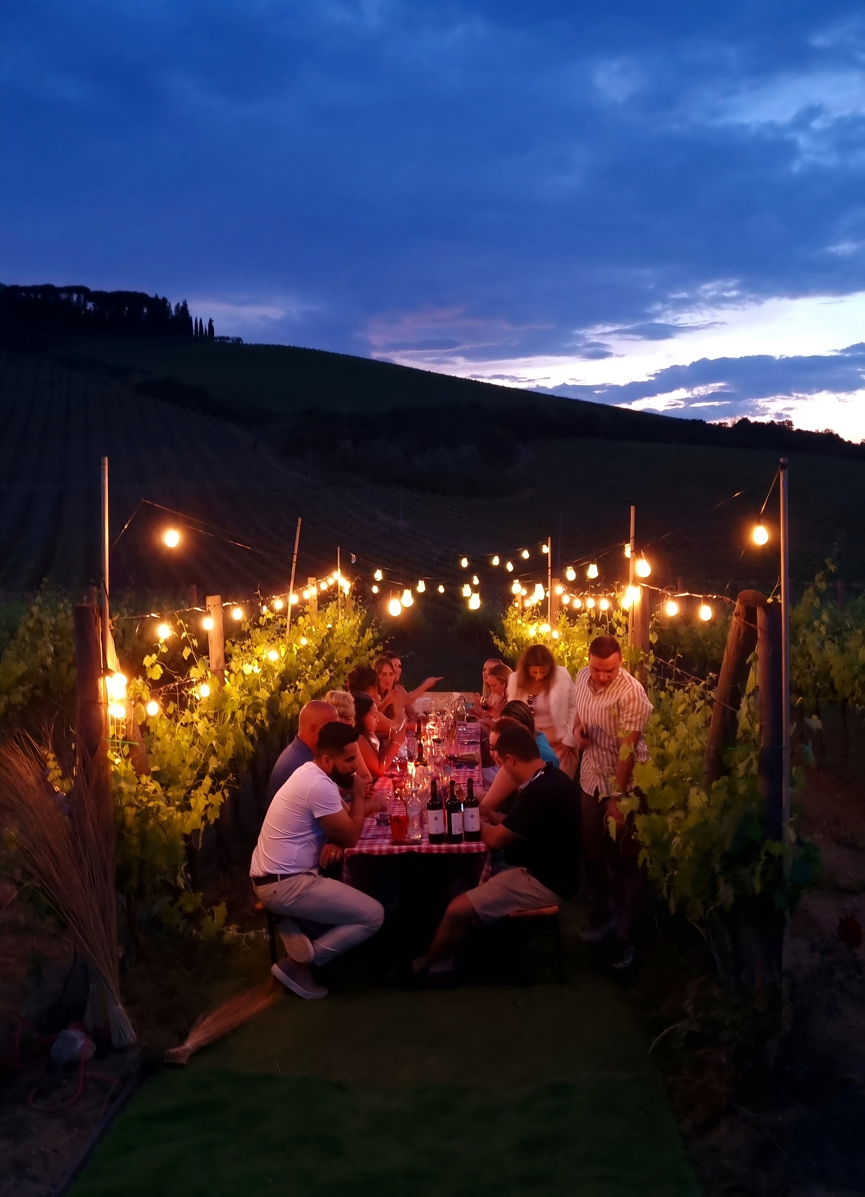 Cena in vigna nel cuore del Chianti